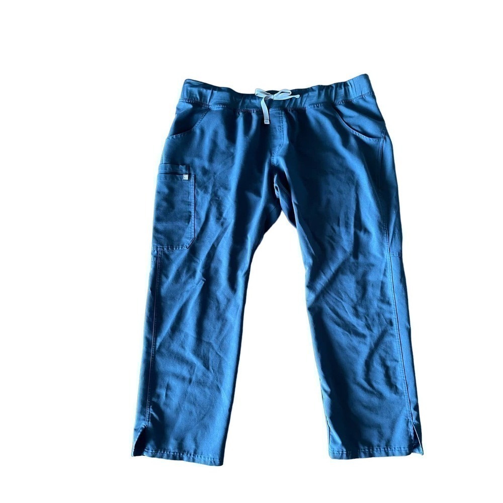 Figs Kade Cargo Navy Scrub Pants, XXL